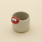 Ceramic Mini Lips Vase
