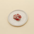Ceramic heart deco piece