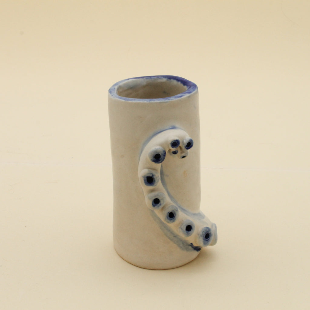 Octopus Ancora ceramic vase