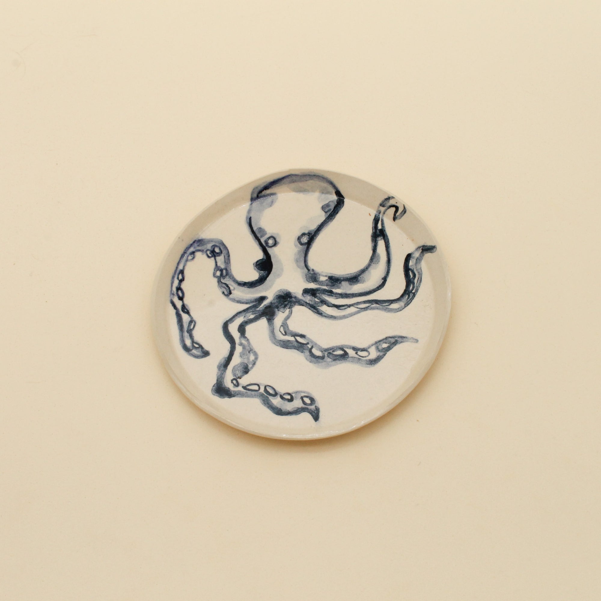 Octopus Rodas ceramic plate