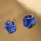 Pantin earrings - porcelain and inox steel