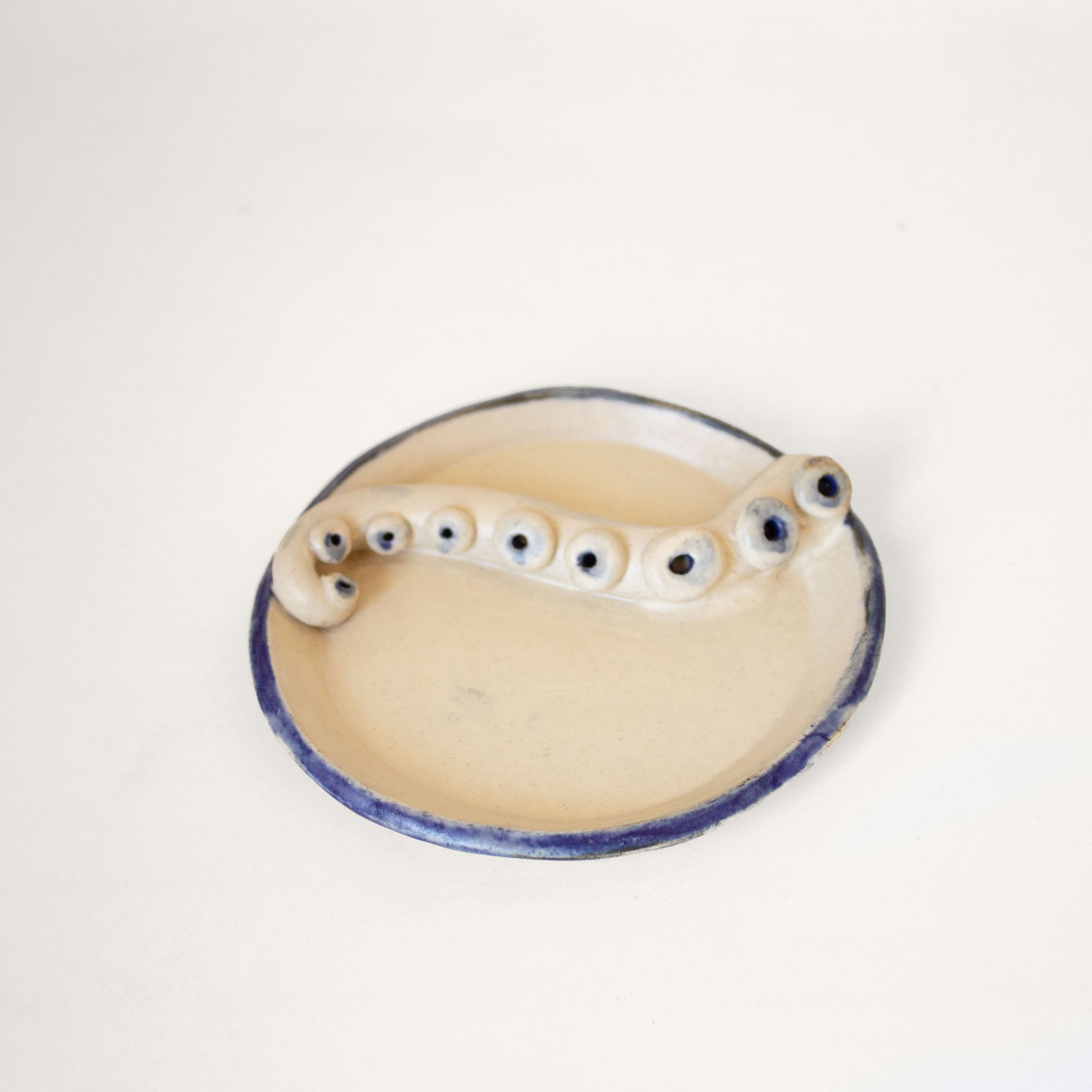 Octopus Xilloi ceramic plate