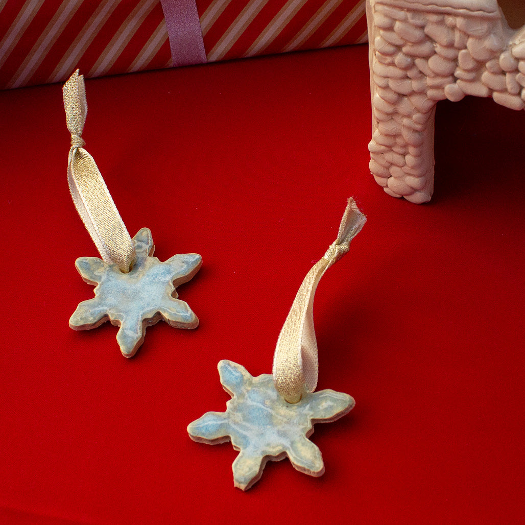 Snowflake Christmas ornament