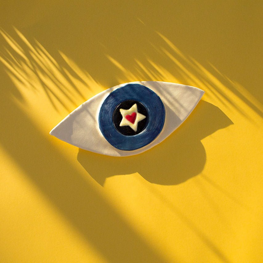Eye Star Ceramic Wall Decoration - Rodriguezcuna